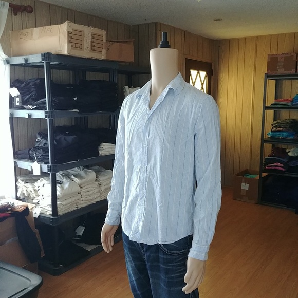Frank & Eileen Striped Button Down Shirt - Picture 3 of 7